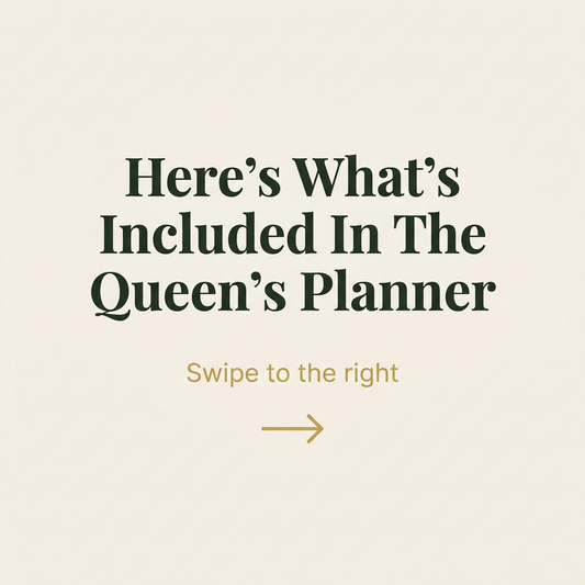 The Queen's planner